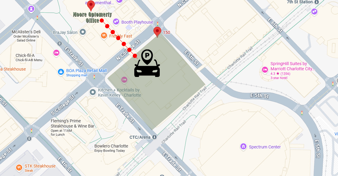 Patient Parking Map Image